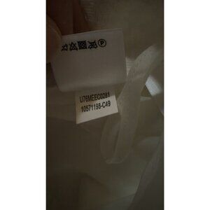 Evan-Picone Black Label Pencil Skirt Sz 16 Natural White‎ Textured Lined Career